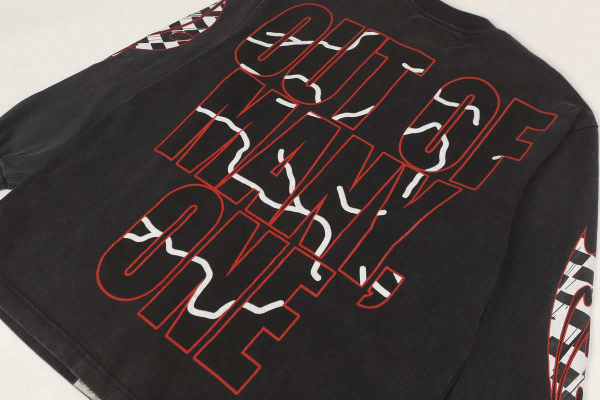 Godspeed Racing Skull Graphic Long-Sleeve T-Shirt — detail