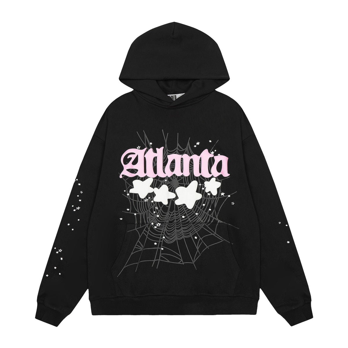 Sp5der Atlanta Spiderweb Graphic Hoodie — front