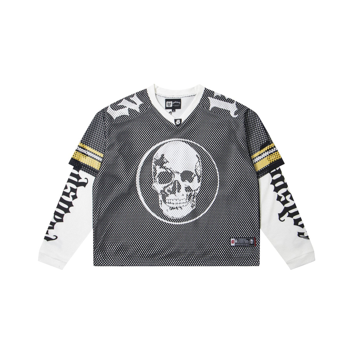 Godspeed Skull K-Back Mesh Long-Sleeve T-Shirt — front