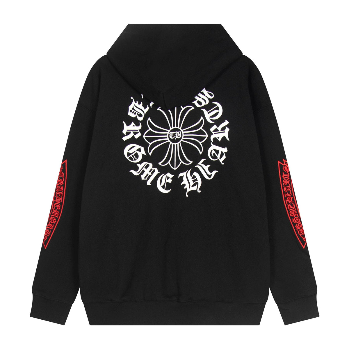 Chrome Hearts Flower Back Graphic Hoodie — back