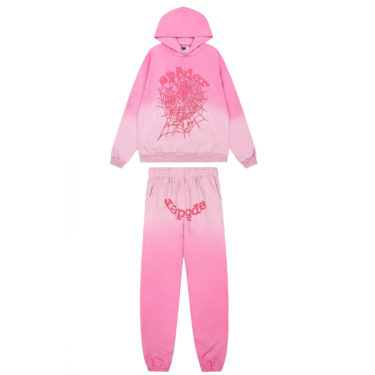Sp5der Spider Web Hoodie & Sweatpants Set — hero